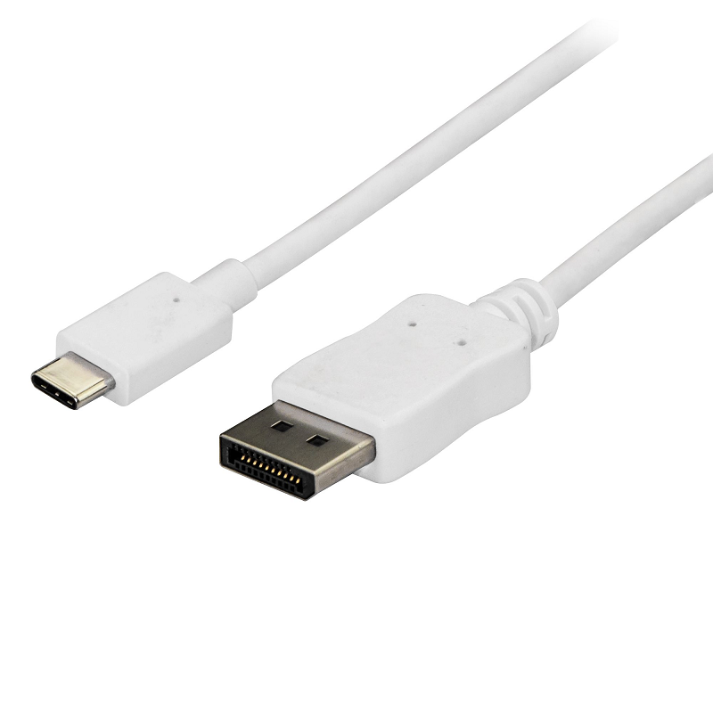 StarTech CDP2DPMM6W USB C to DisplayPort 1.2 Cable 4K